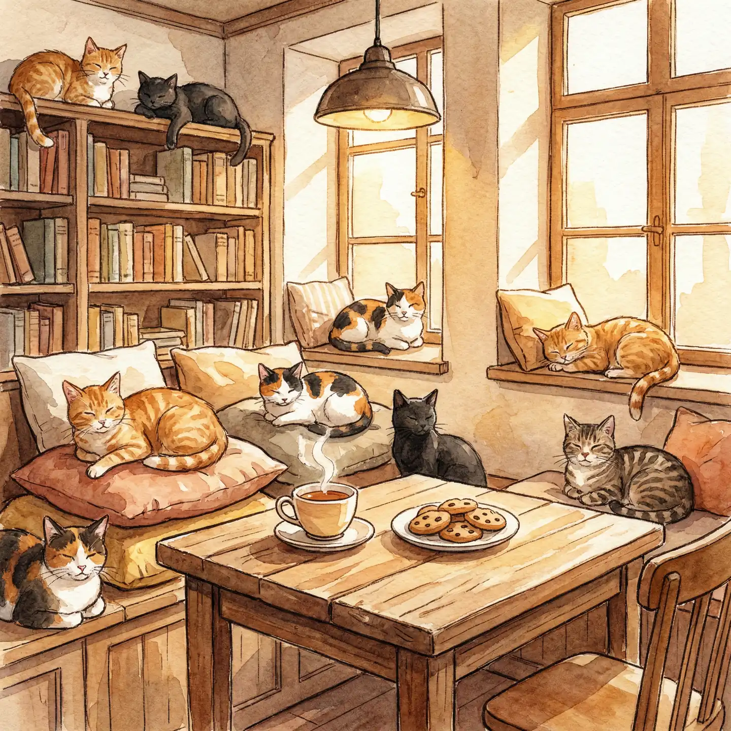 小小绘 灵感画廊 - 猫咪书屋